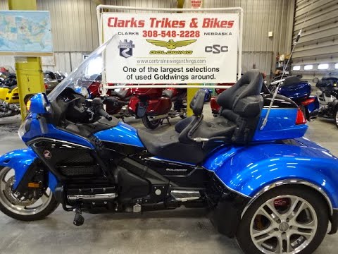 SOLD!!!!!!!!!!!!!!!!!!!! 1101 2017 Honda Goldwing Trike - YouTube