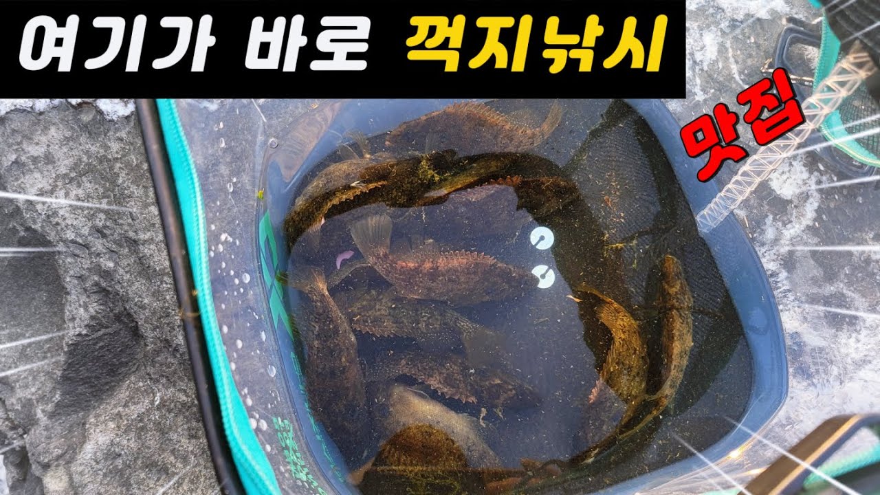 처음 꺽지 낚시한다면? 이 포인트 추천합니다