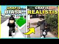 Roblox grafik biasa vs grafik realistis roblox indonesia