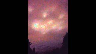 Unexplained Lights In Skies Over Sydney City 12.49am Jan 26, 2014