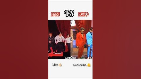 Bts Vs Exo 🔥#bts #vs #exo #btsv #shorts #status