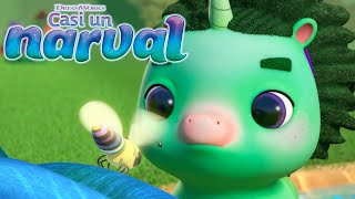 🐝 Un unicornio muy servicial | Casi un narval | Netflix by DreamWorksTV Español 30,956 views 3 months ago 3 minutes, 59 seconds