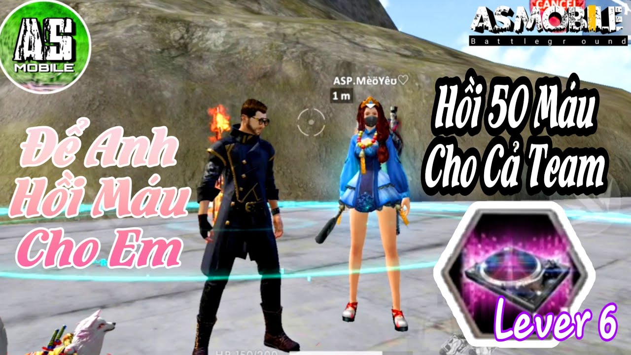 [Garena Free Fire] Test Kỹ Năng Hồi Máu Bá Đạo Của Nhân Vật Alok | AS Mobile