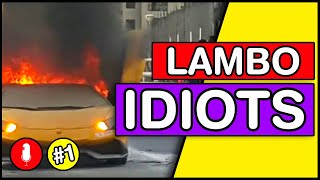 LAMBO CRASHES | Idiots in Cars