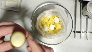 Картофель в микроволновке за 10 минут