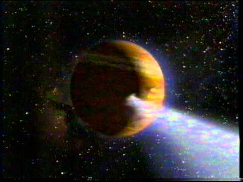 Comet Hits Jupiter - Shoemaker-Levy 9 - BBC Animated Guide 1994