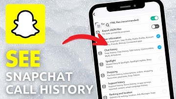 How To Check Snapchat Call History (EASY!)