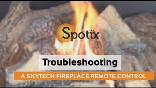 Troubleshooting a Skytech Fireplace Remote Control