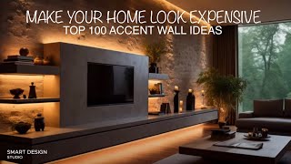 Top 100 ACCENT WALL IDEAS | TV wall, living room, lobby | ARCHITECTURE & INTERIOR DESIGN CONCEPT by Smart Design Studio 30,433 views 5 months ago 16 minutes