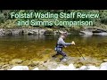REVIEW: Folstaf Vs Simms Wading Staff - Fly Fishing Pole / Staff