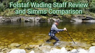 REVIEW: Folstaf Vs Simms Wading Staff - Fly Fishing Pole / Staff