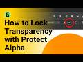 How to Lock Transparency with Protect Alpha in Affinity (And Why Your Brush Isn't Working!)
