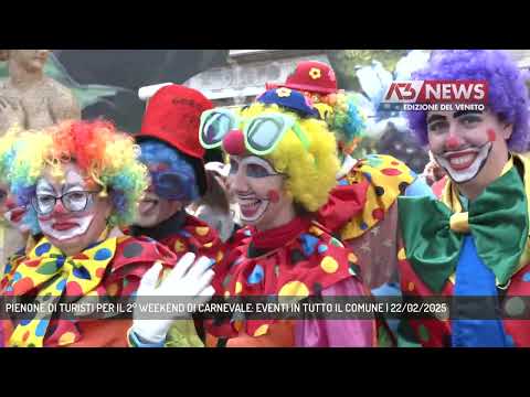 PIENONE DI TURISTI PER IL 2° WEEKEND DI CARNEVALE: EVENTI IN TUTTO IL COMUNE | 22/02/2025