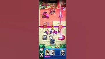 Close Call😱😱Time-Saving Log Bait Victory on Top Ladder🔥🔥#clashroyale #shorts