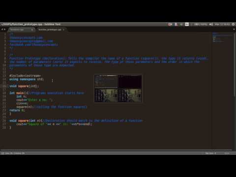 The Easy Concepts | Lec 27: Function Prototype