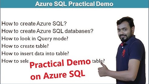 Azure SQL Database Tutorial | practical demo on Azure sql | Azure SQL Overview | part 09