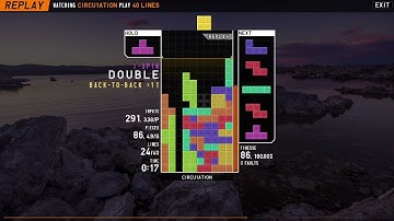20 consecutive t-spin double in 28.182seconds 4.75pps