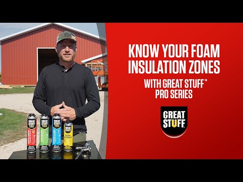 Mastering Foam Insulation Zones with RR Buildings | Great Stuff Pro™️ Series