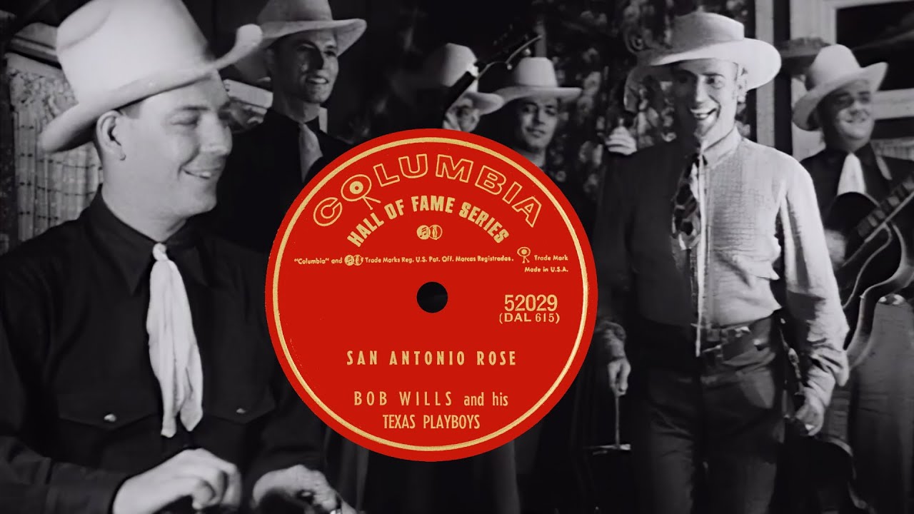 Bob Wills San Antonio Rose 1938 Instrumental fiddle version with Leon on steel from 1940 film Bob Wills San Antonio Rose 1938 Instrumental fiddle version with Leon on steel from 1940 film
