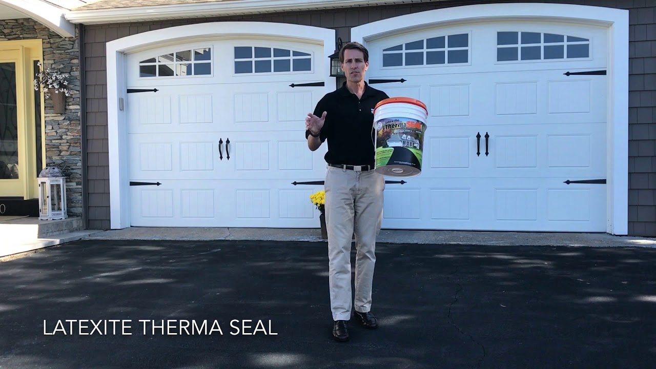 Latexite 4.75gal Therma Seal Driveway Filler Sealer for COOLER Temps