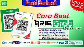 Cara Membuat QRIS GRAB Untuk Semua Pembayaran | Cara Daftar QRIS GRAB All Payment Terbaru