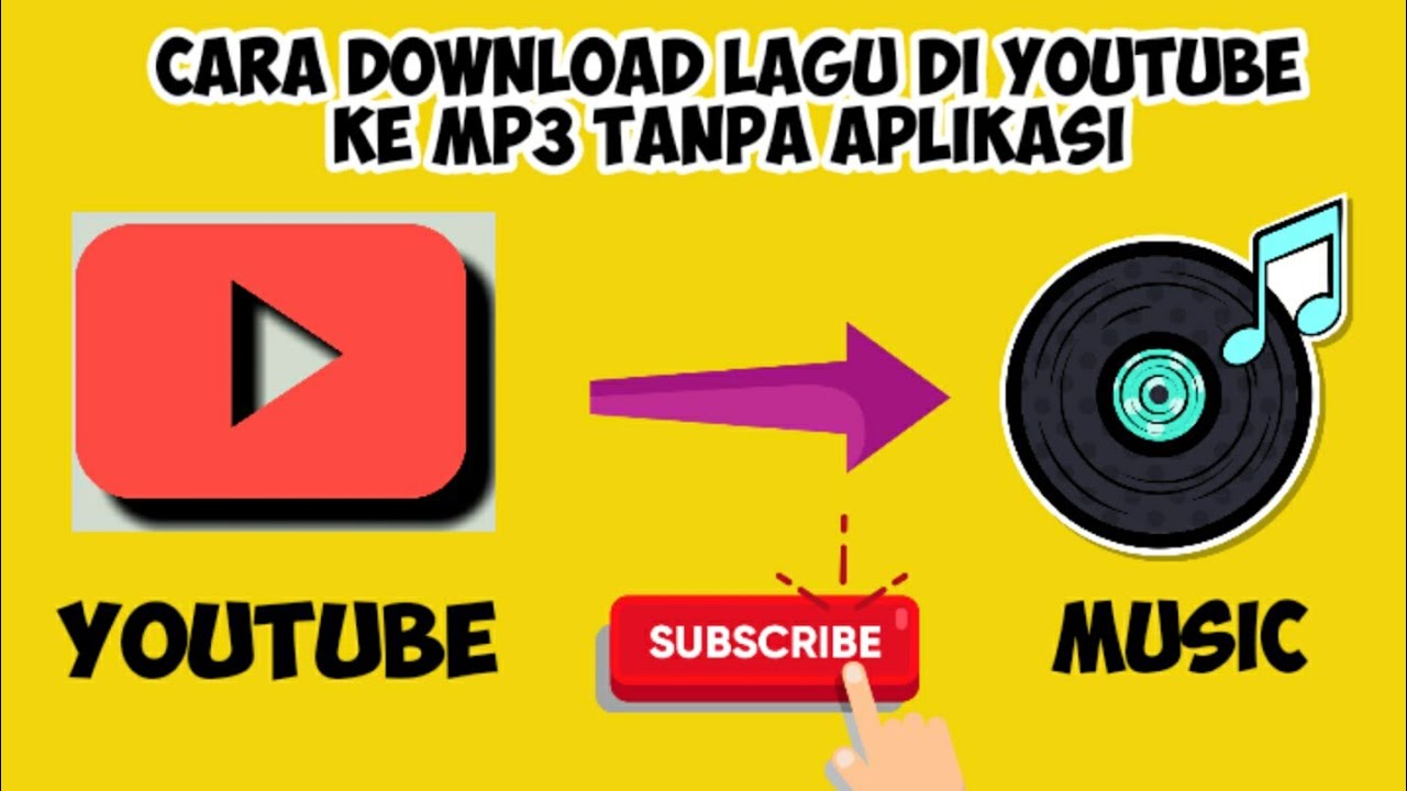 DownloadLaguDiYoutube cara download lagu di youtube jadi mp3 tanpa