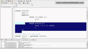 C++ Dersleri 37 -- C++ Kalıtım