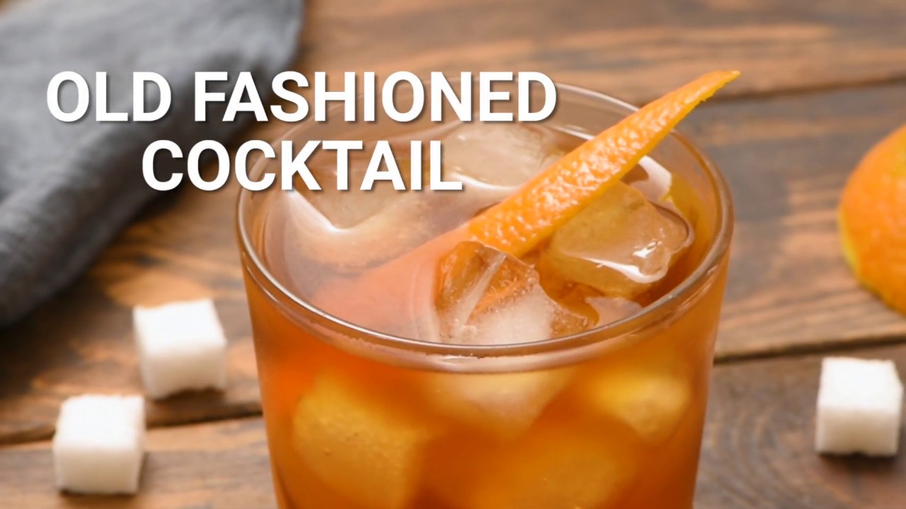 How to make an Old Fashioned Cocktail! YouTube