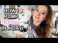 MY PUMPING ROUTINE | HOW I PUMP 900ml+ A DAY | EXCLUSIVELY PUMPING