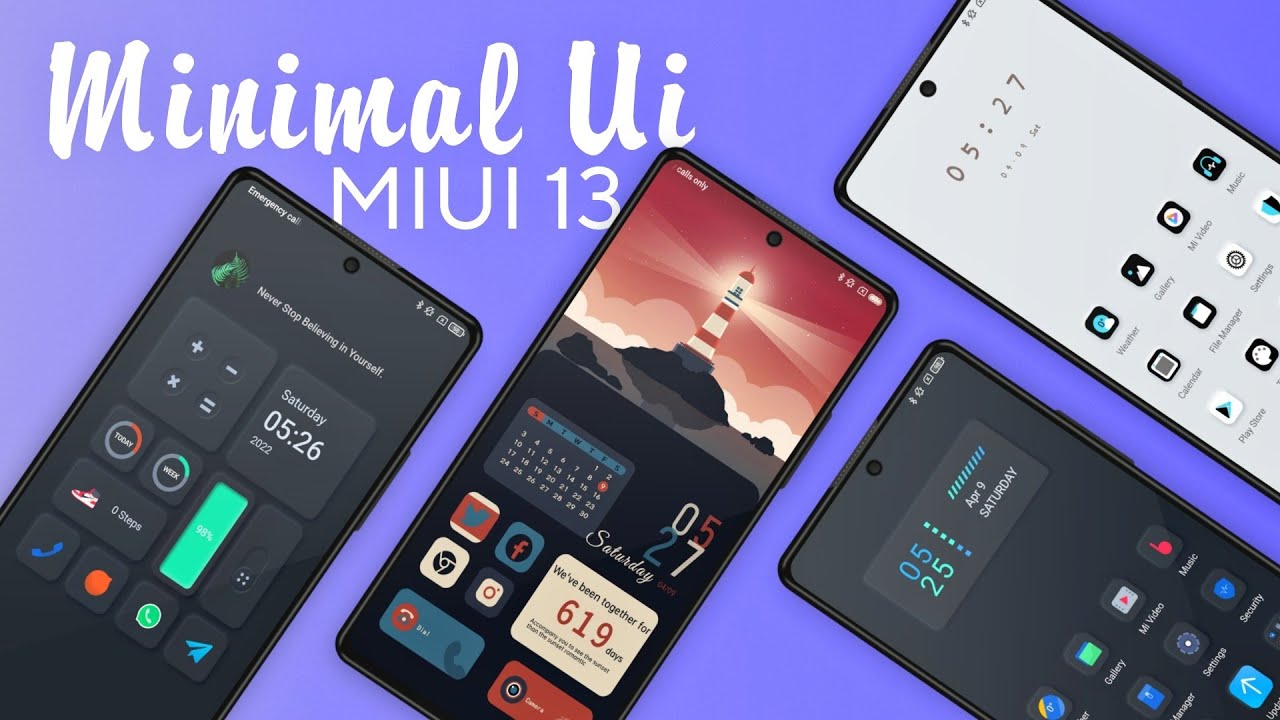 TOP 5 Unique & Dark Mode MIUI 13 Themes for Redmi & Poco Devices | Lockscreen Charging Animation