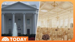 Trump Announces Plans For New 200M White House Ballroom