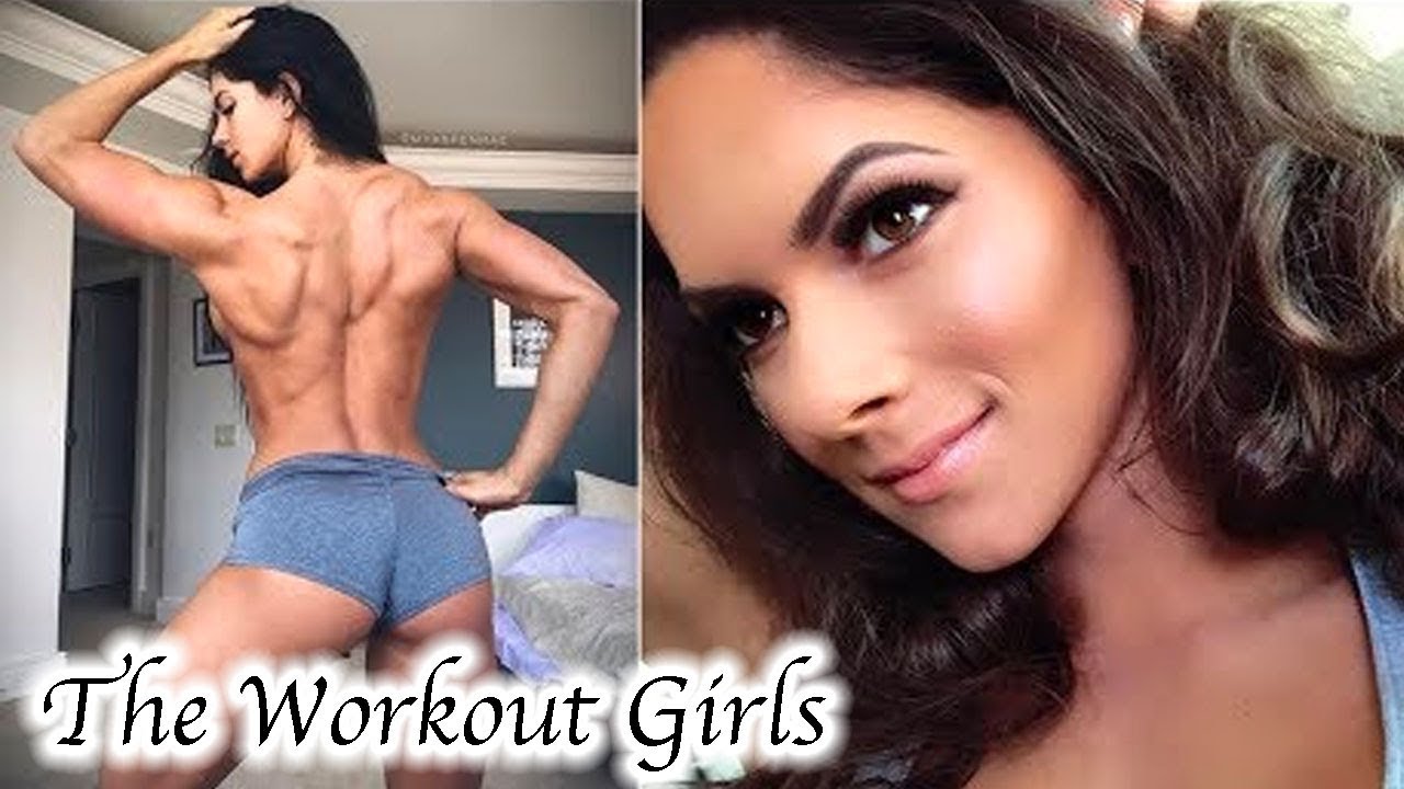 ⁣The Workout Girl | Beautiful woman muscle training