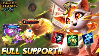 YUUMI FULL BUILD SUPPORT IS GOOD? | YUUMI GAMEPLAY | WILDRIFT