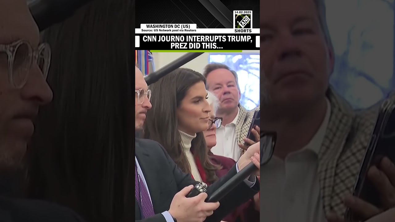  We Haven T Asked You To Speak US President Donald Trump Silences CNN Journalist At Oval Office