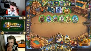 Orange vs Thijs - Hearthstone Grandmasters Europe S2 2019 - Week 6