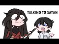 Talking to Satan 😱 Animated #shorts