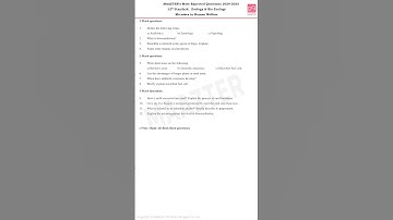 12th Std Zoology | Unit 9 | Important Questions to cover ninth Unit | Repeated Questions  #unit9