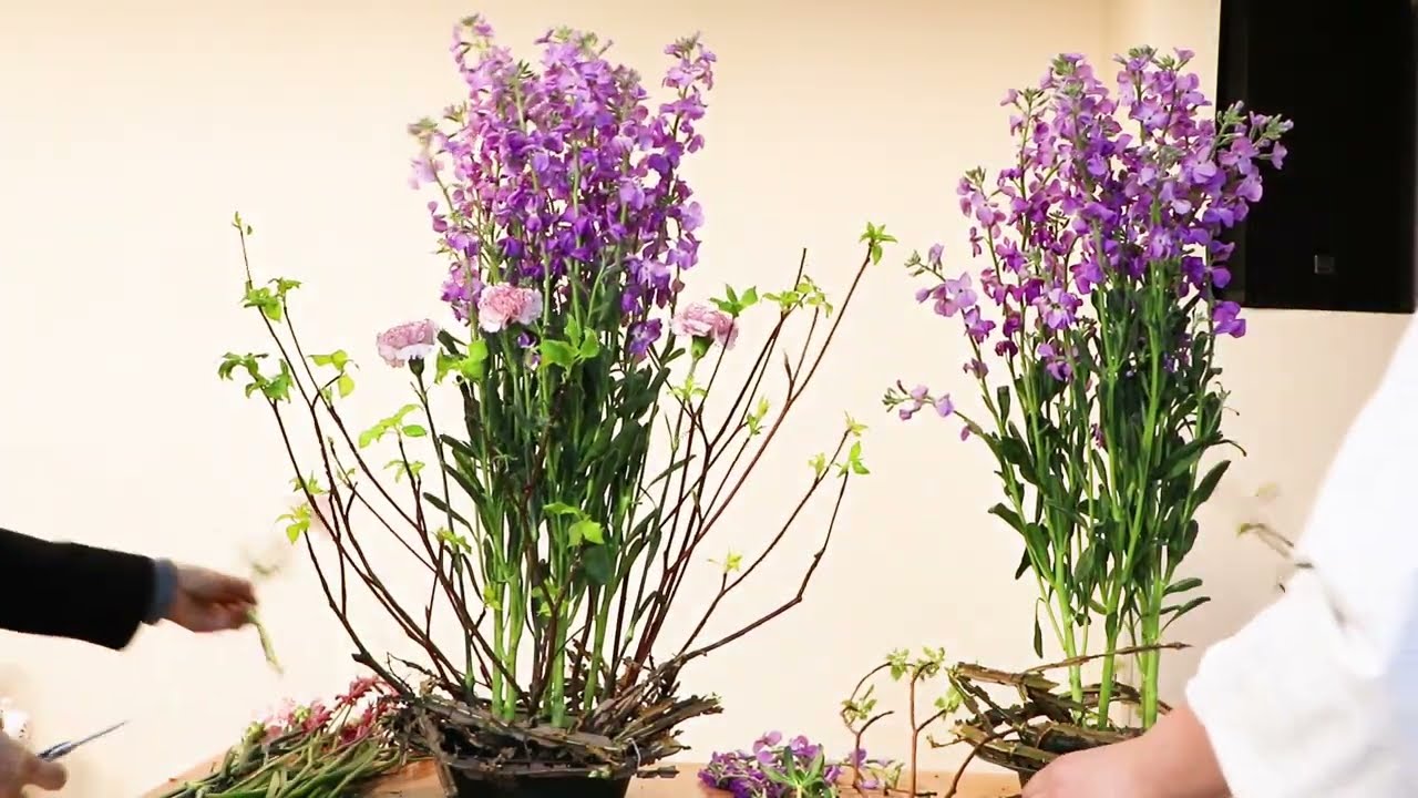 함께 사순절 성전 꽃꽂이 해보기