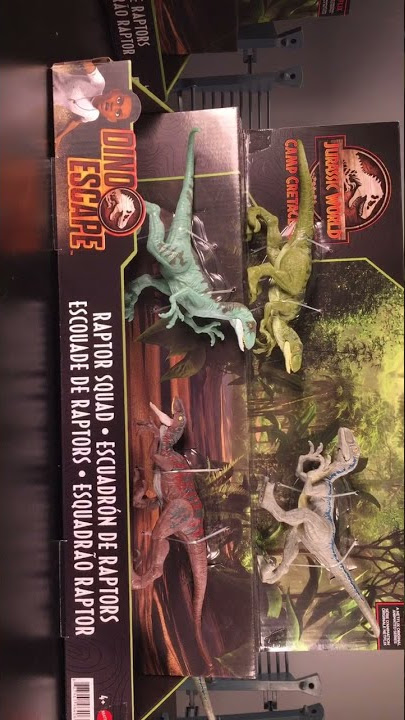 NEW Jurassic World Camp Cretaceous Raptor Squad Unboxed Dino Escape Target #shorts #youtubeshorts