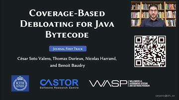 Coverage-Based Debloating for Java Bytecode
