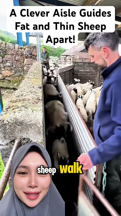 Sorting Sheep Made Simple #shortsfeed #shortvideo