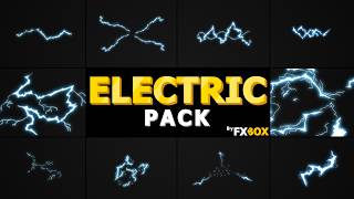 Flash FX Electric Elements (Ae) - Free Hand-Drawn Overlays