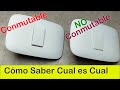 Cómo Diferenciar Entre un Interruptor de Conmutación y un Interruptor Simple.