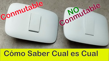 Cómo Diferenciar Entre un Interruptor de Conmutación y un Interruptor Simple.