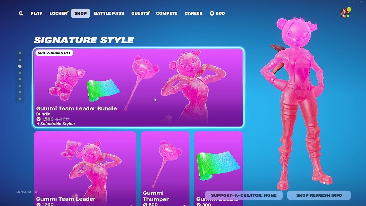 Fortnite Item Shop NEW Gummi Team Leader Skin YouTube fortnite-item-shop-new-gummi-team-leader-skin-youtube