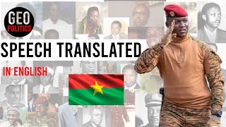 From Sankara to Traoré: Embracing Culture in Burkina Faso's Transition