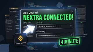 How to Connect Binance API to Nextra in 4 Minutes (Step by Step)