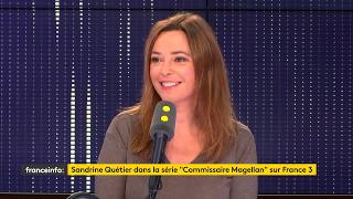 Sandrine Quétier dans Info Médias