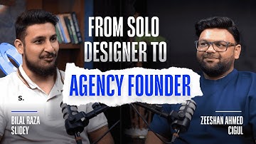 From Solo Designer to Agency Founder ft. Mr. Bilal (CEO Slidey) - Episode 2
