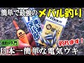 日本一簡単で最強の電気ウキ仕掛けでメバル釣り！一投目から竿が倒れて釣りあがってきたのは・・・